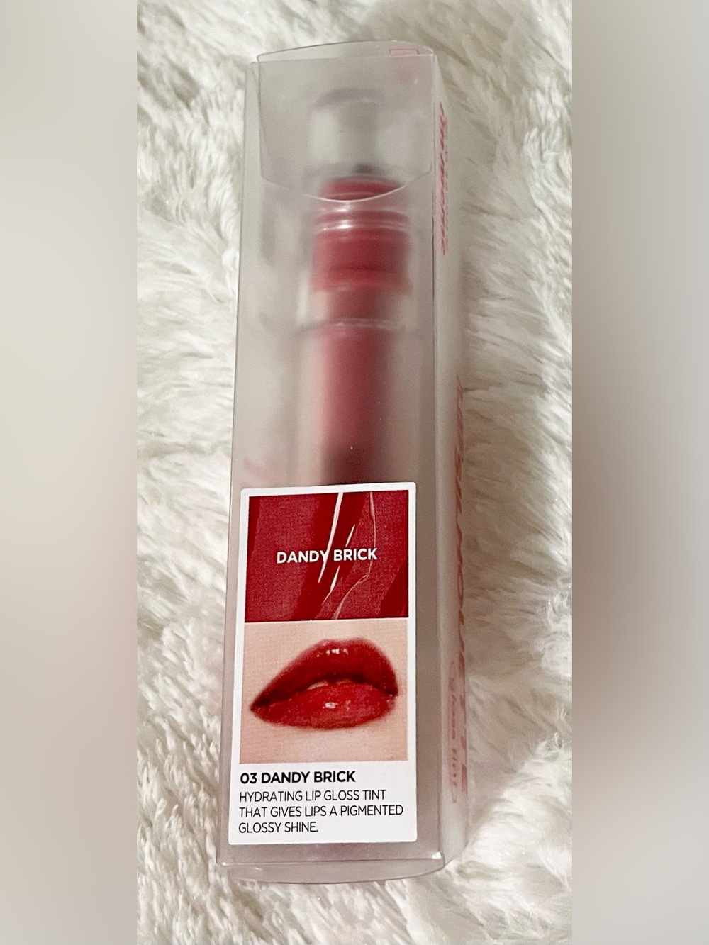 Lilybyred Brand Hydrating Lip Gloss Tint - Dandy Brick (Brick Red)